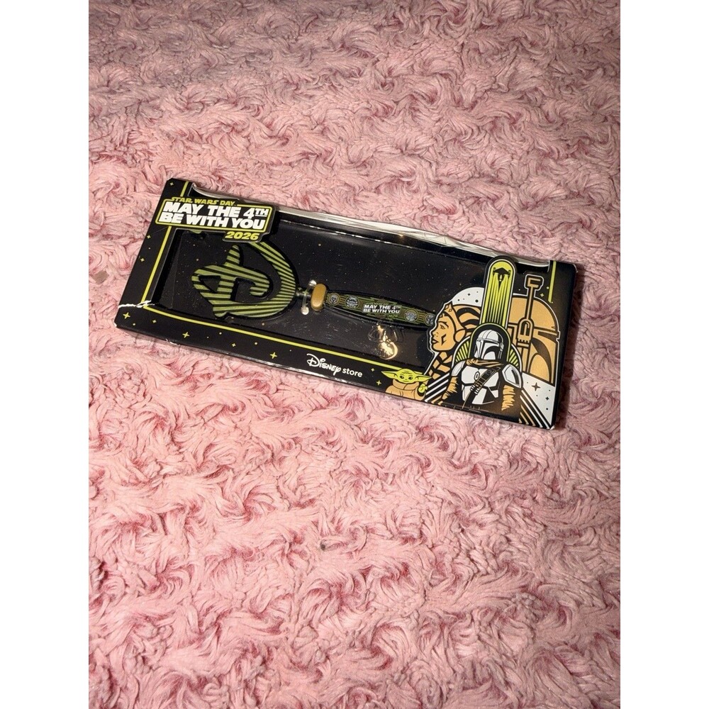Disney Store Star Wars Key May the 4th Be With You 2026 Mandalorian Boba Fett